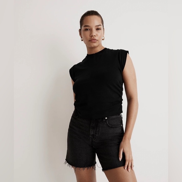 MadeWell Side-Cinch Muscle Tee NJ787 - Picture 1 of 6